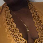 Ожерелье с подвеской в виде египетского креста для женщин, цепочка до ключиц золотого и серебряного цвета, бижутерия, короткое ожерелье для женщин, 2020