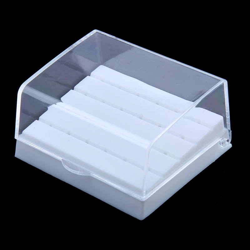 24 Отверстия Пластик стоматологический бор держатель дезинфекции твердосплавные