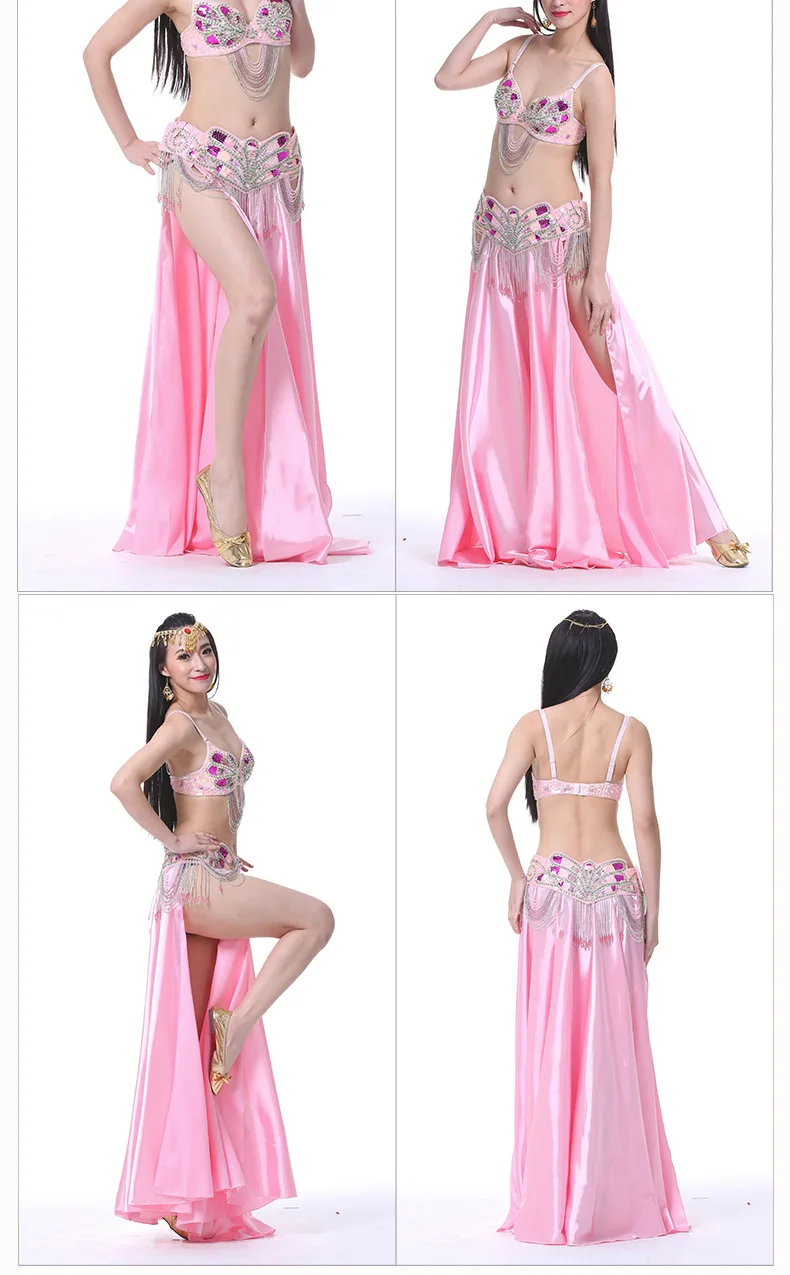 

Fashion Multi-color Belly Dance Suit, Belly Dance Performance Costume, Belly Dance Performance Suit