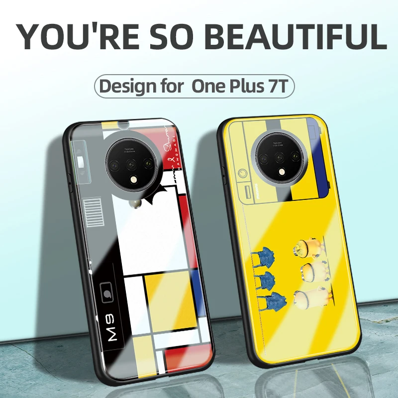 Для oneplus 7t чехол инновационный Винтажный для камеры с рисунком 1 + Diy на заказ DIY