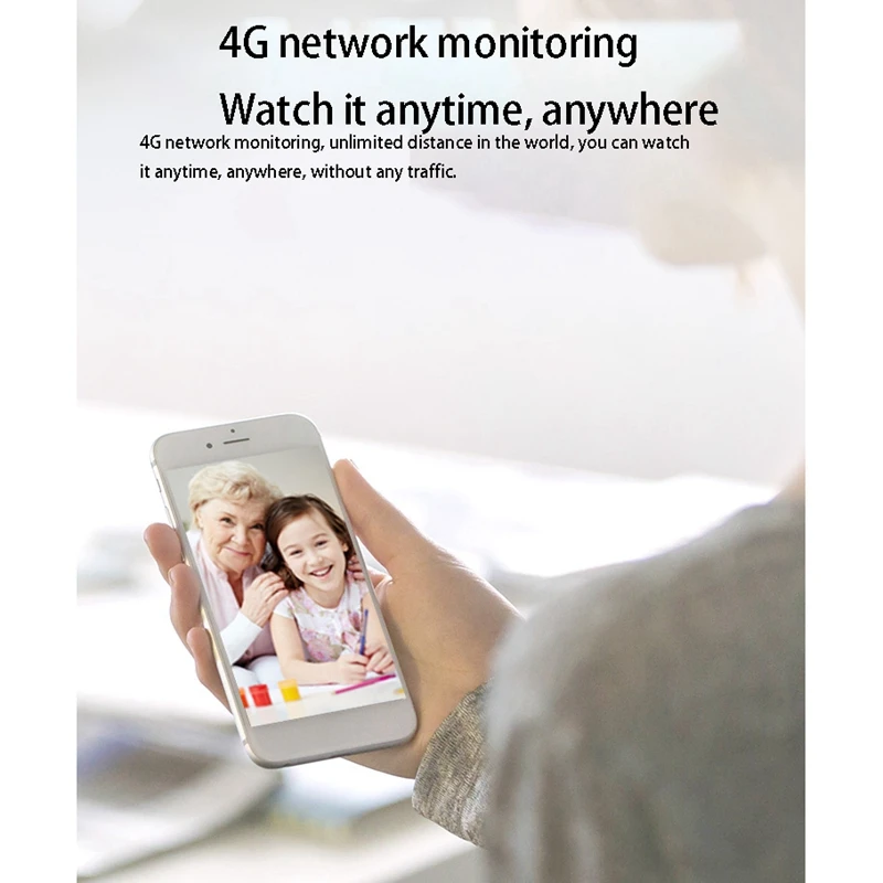 T3-4G Солнечная камера видеонаблюдения Ip64 Водонепроницаемая с ночным обнаружением
