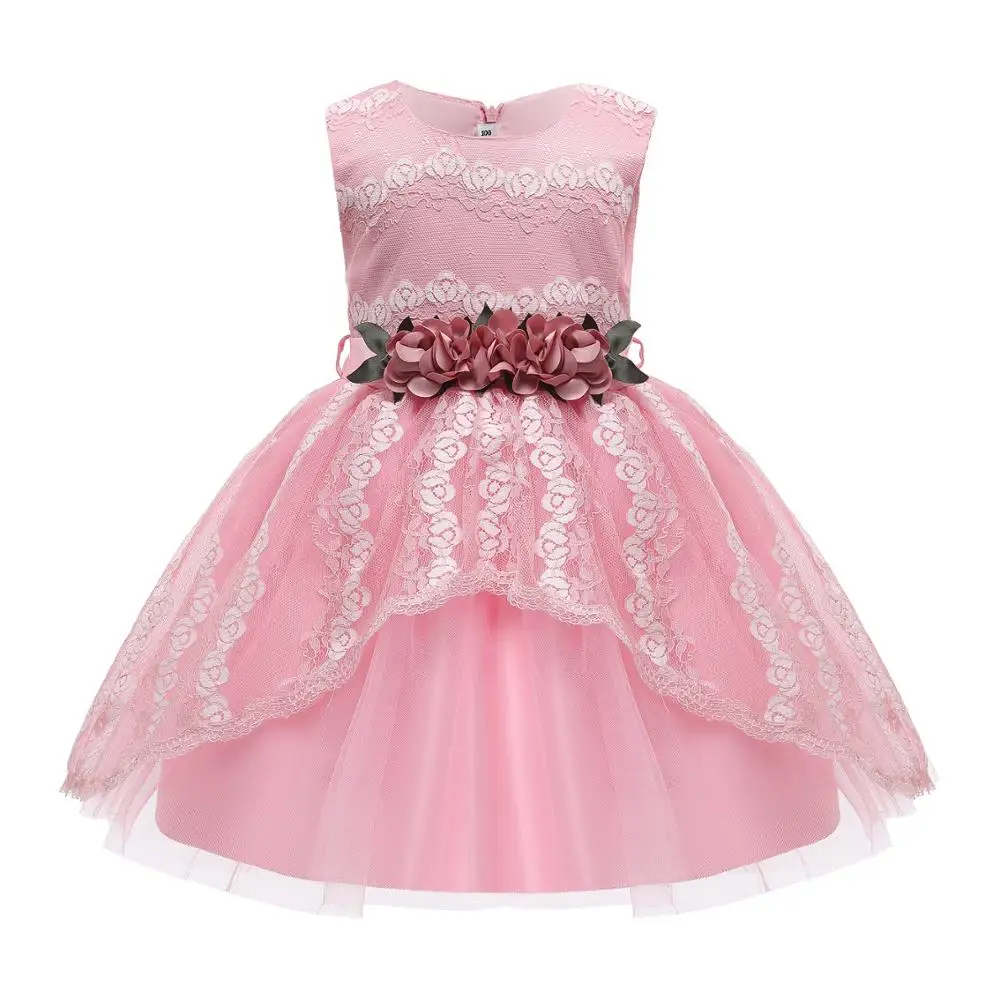 

Christmas Clothes Girls Dress Lace Kids Dresses For Girls Wedding Party Princess Dress Children Clothing vestidos 2 8 9 10 Year