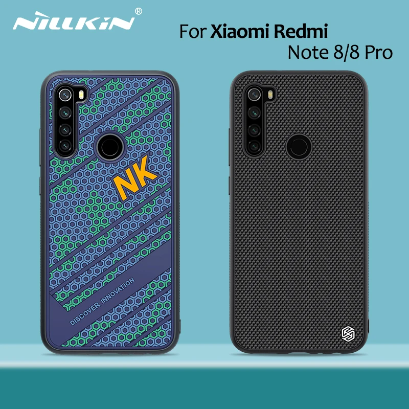 Чехол NILLKIN Striker для Xiaomi Redmi Note 8 Pro чехол из ПК ТПУ силикона спортивный стиль задняя