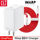 Оригинальный кабель для передачи данных OnePlus 8T 9 9pro 9R Warp Charge 65 адаптер питания Type-C к кабелю Type-C для one plus OP 8T 9 9pro 9 R