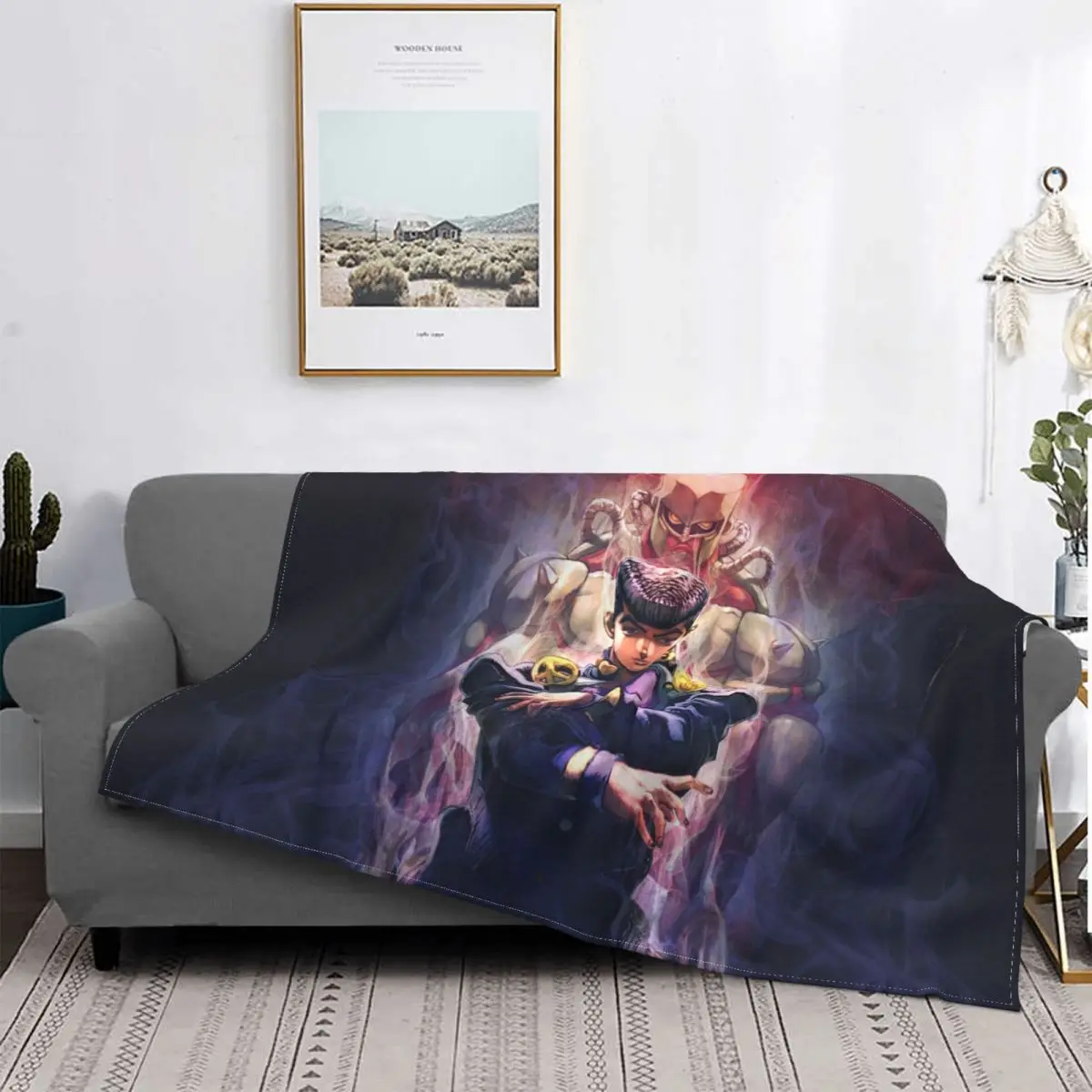 

Одеяла Джоджо из невероятных приключений Джонатана Джоджо из кораллового флиса