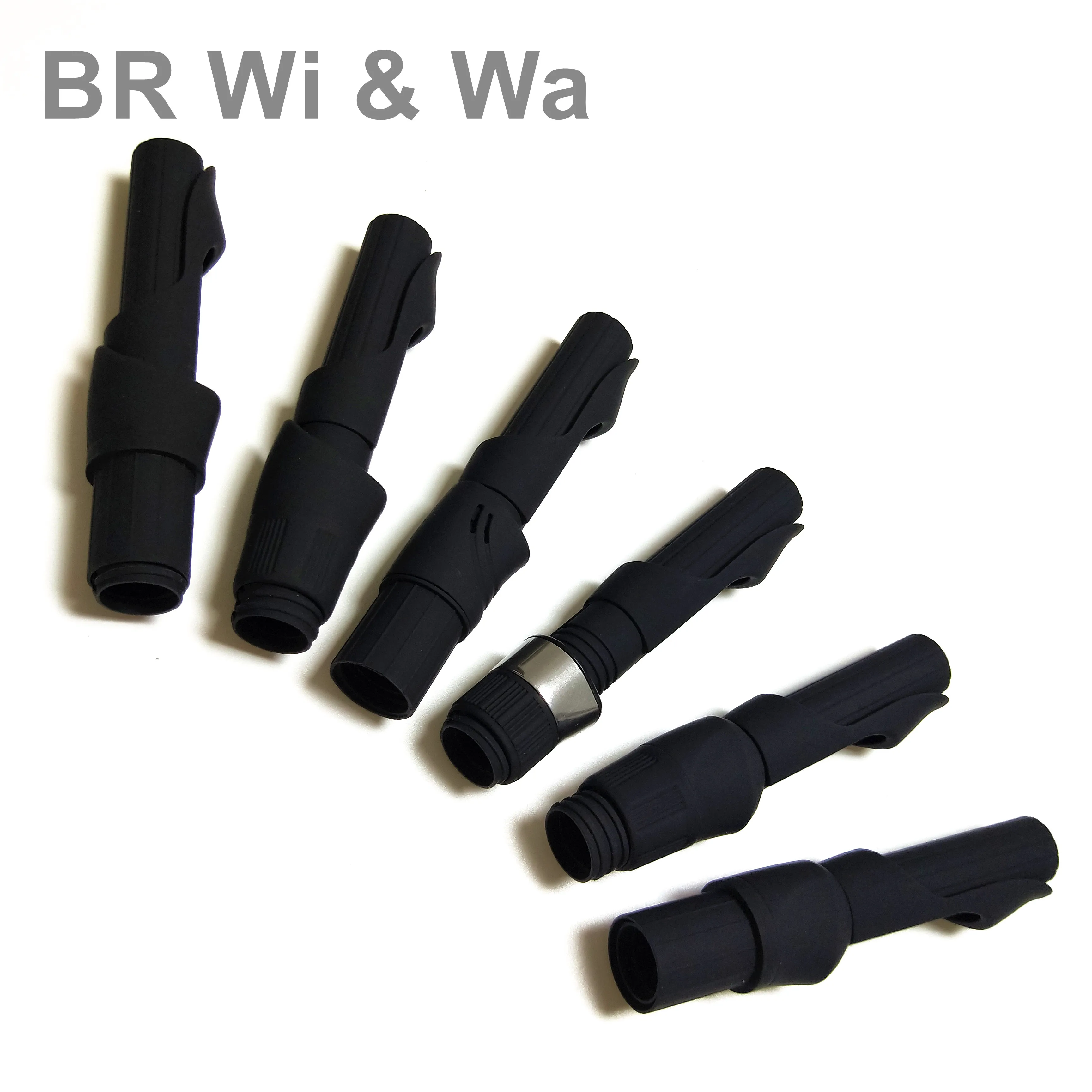 

BR Wi&Wa VSS reel seat Matte Black Non-slip ,super wear-resistant Size 16 DIY reel seat repair fishing rod 1PCS