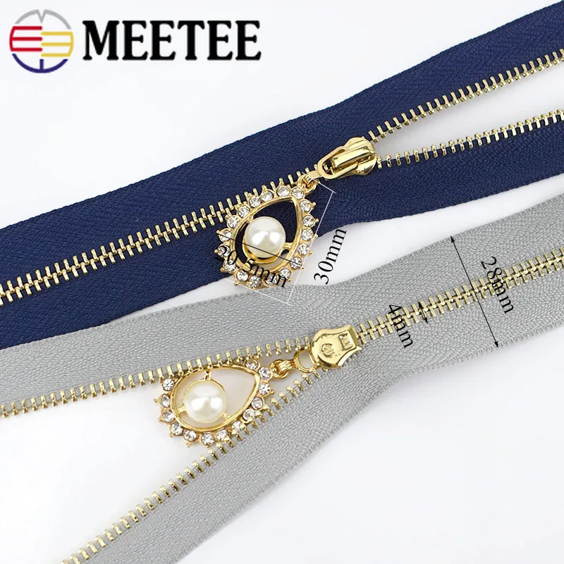 Металлическая молния Meetee 3 # 40 см 50 60 70 | Дом и сад