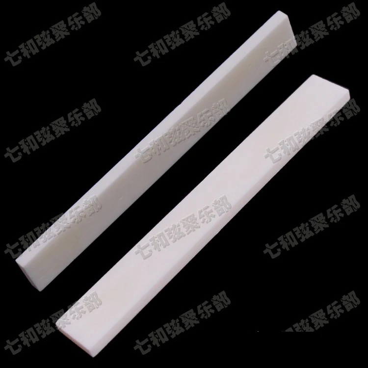 30 stücke natürliche blank knochen brücke nut sattel für lp folk akustische klassische gitarre elektrische gitarre bass gitarre zu