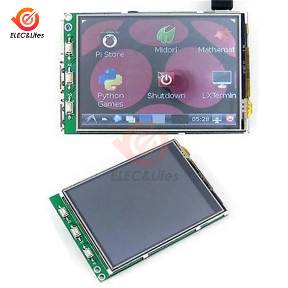 2 4 &quot2 8&quot 3 &quot5&quot 5 &quotTFT ЖК дисплей сенсорный экран модуль 320x240 320x480 800x480 400x240