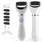 Электрическая шлифовальная машинка для ног, USB-зарядка, шлифовальный аппарат для пяток, средство для отшелушивания кожи Педикюр для ухода за ногами, пилка для мертвой кожи, 4 шт.