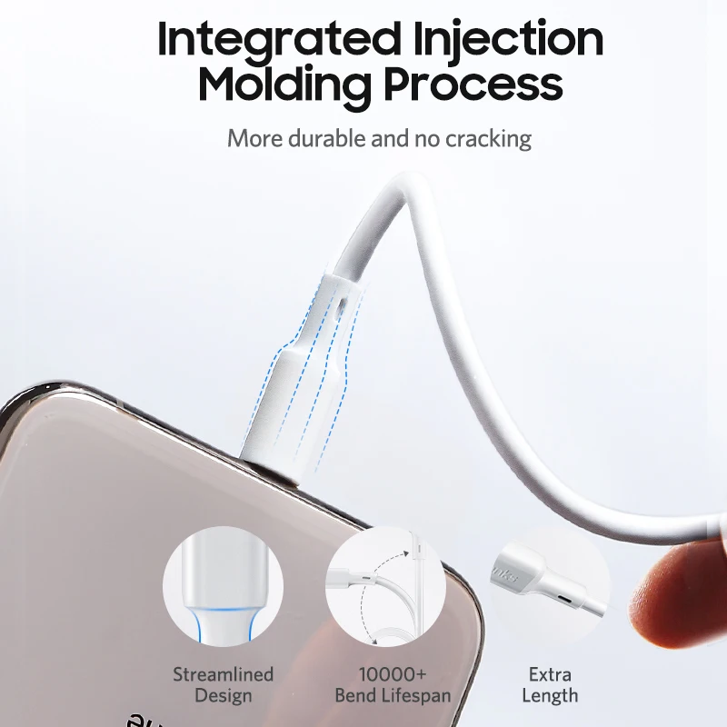 Benks MFi PD кабель для быстрой зарядки iPhone 11 Pro MAX X XR XS 8 Plus Type C на Lightning Кабели телефонов