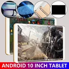 2021 Новый 6 г + 128 ГБ Android 9,0 планшетный ПК Новый Wi-Fi планшетный ПК 10 дюймов десять основных подключается к сети 4G Arge 1280*800 IPS Экран планшет с двумя сим-картами