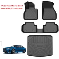 Bmw Car Interior Accessories Floor Mat for Bmw 1 3 5 6 7 Series X1  X3 X5 Durable TPE ECO Material Full Set with Trunk Mat