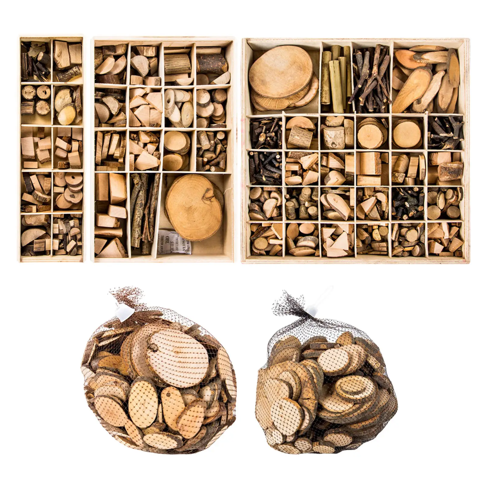 

Natural Wood Slices, Unfinished Wooden Pieces Arts DIY Crafts Wedding Decorations Christmas Ornaments