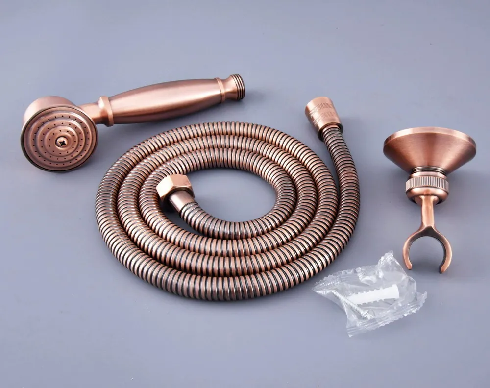 Античная красная медная латунь в форме телефона кронштейн для ручного