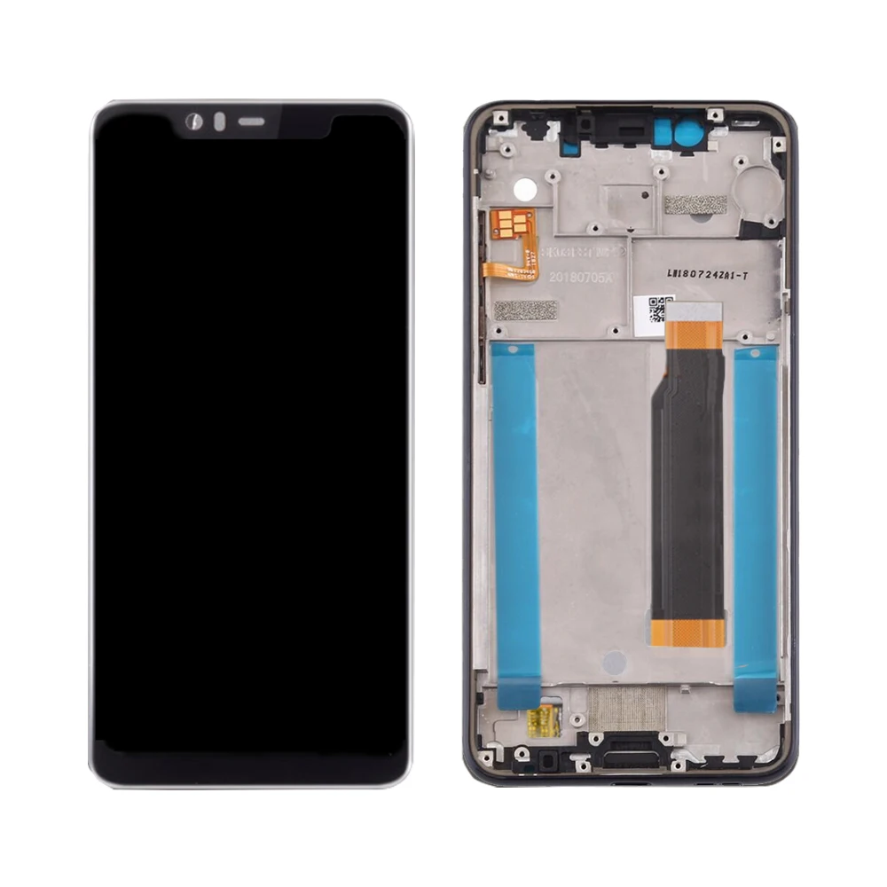 

5.86"ORIGINAL For NOKIA 5.1 Plus X5 LCD Touch Screen Digitizer Assembly For Nokia X5 Display with Frame Replacement 5.1 Plus LCD