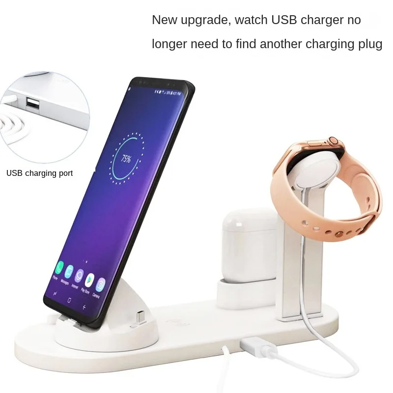 Мобильный телефон с зарядным основанием для всех типов телефонов зарядное