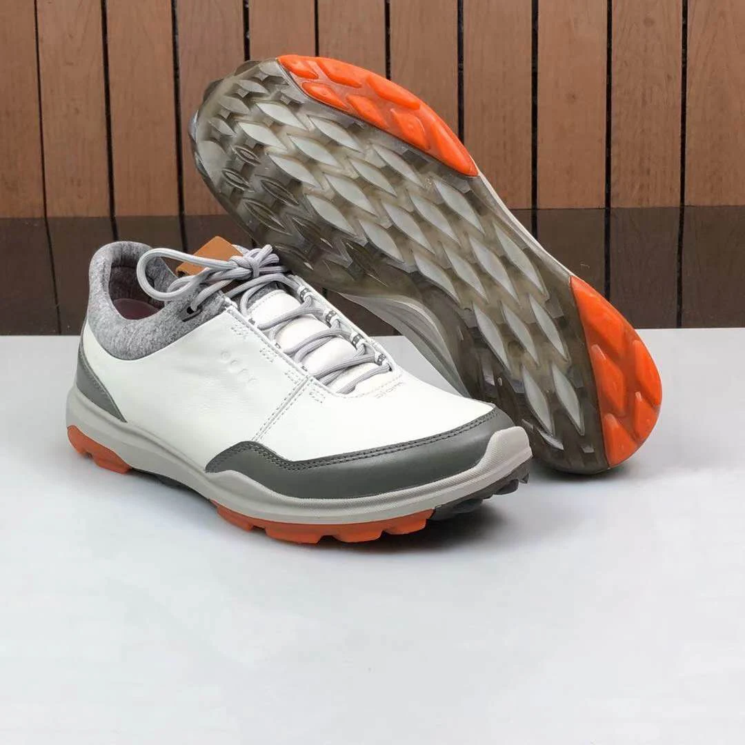 

Spring Golf Shoes for Men Spikeless Golf Sneakers Men's Genuine Leather Boots Training Sneakers Athletics Man Boys Grass Walking