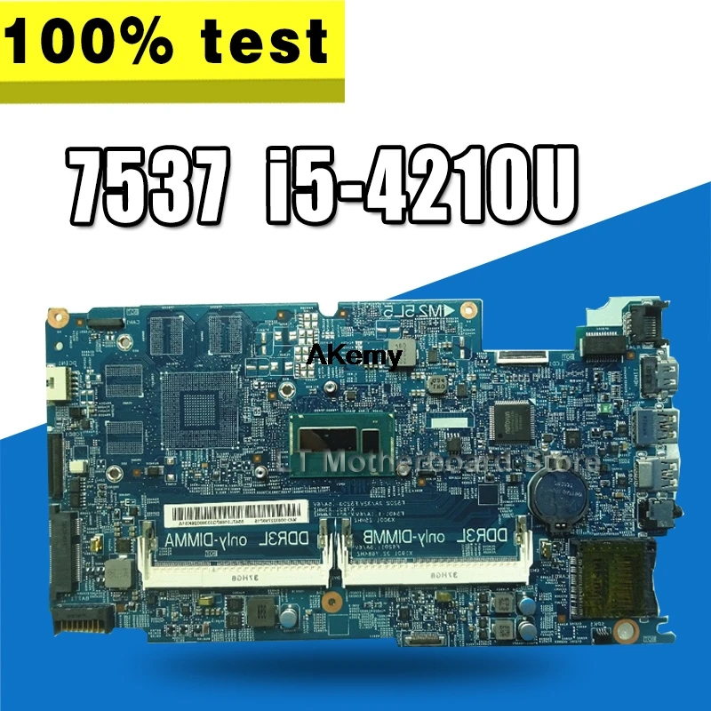 Материнская плата для ноутбука For DELL inpsiron 7537 DOH50 MB 12311 2 KJ7NX 0K58JN K58JN с