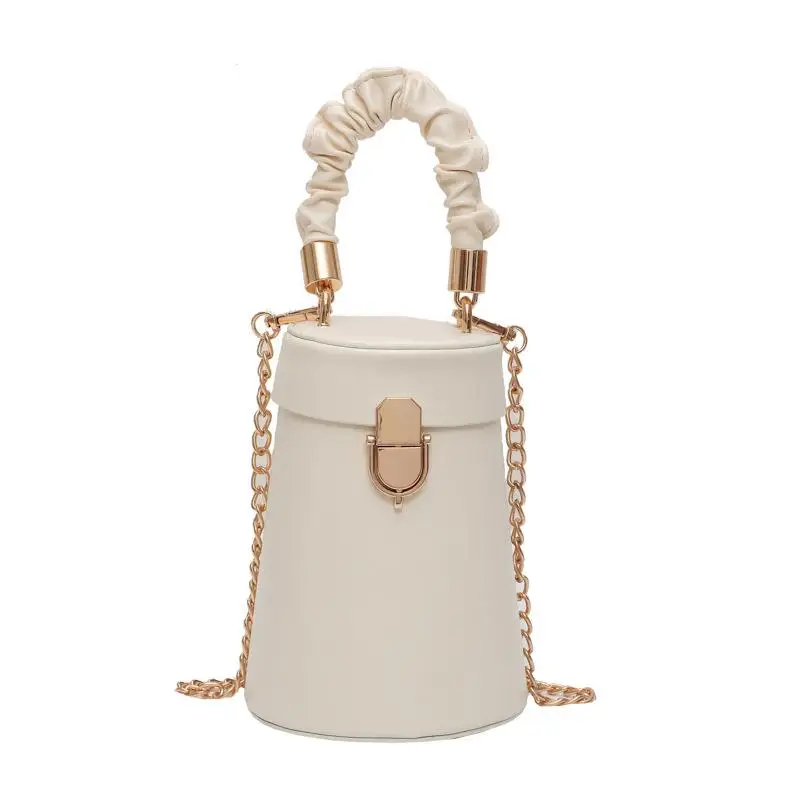 

Small Chain Hand Bags for Women 2021 New Trend Fashion Brand Designer Crossbody Shoulder Bag Wild Female Bucket Handbags