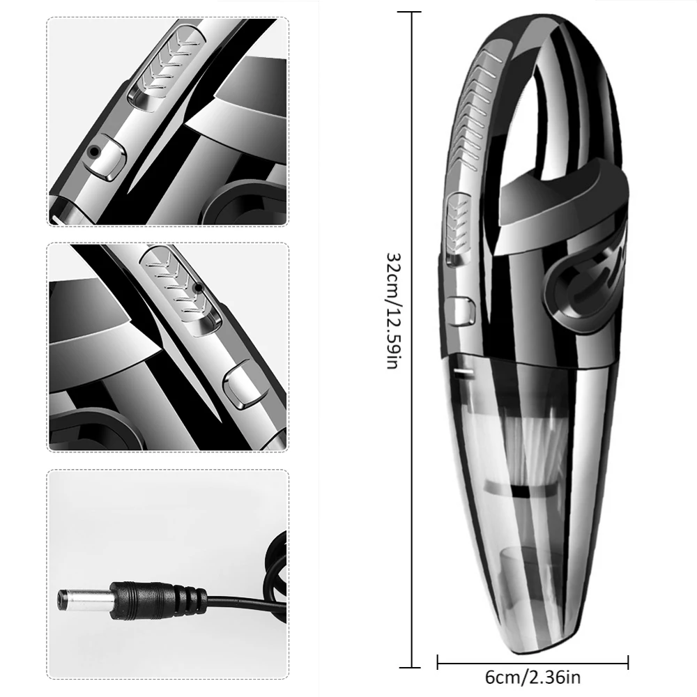 

Portable Electric Wireless Sweep Robot Automatic Robot Vacuum Cleaner Wet And Dry Dual Use Vacuum Cleaner For Car And Home