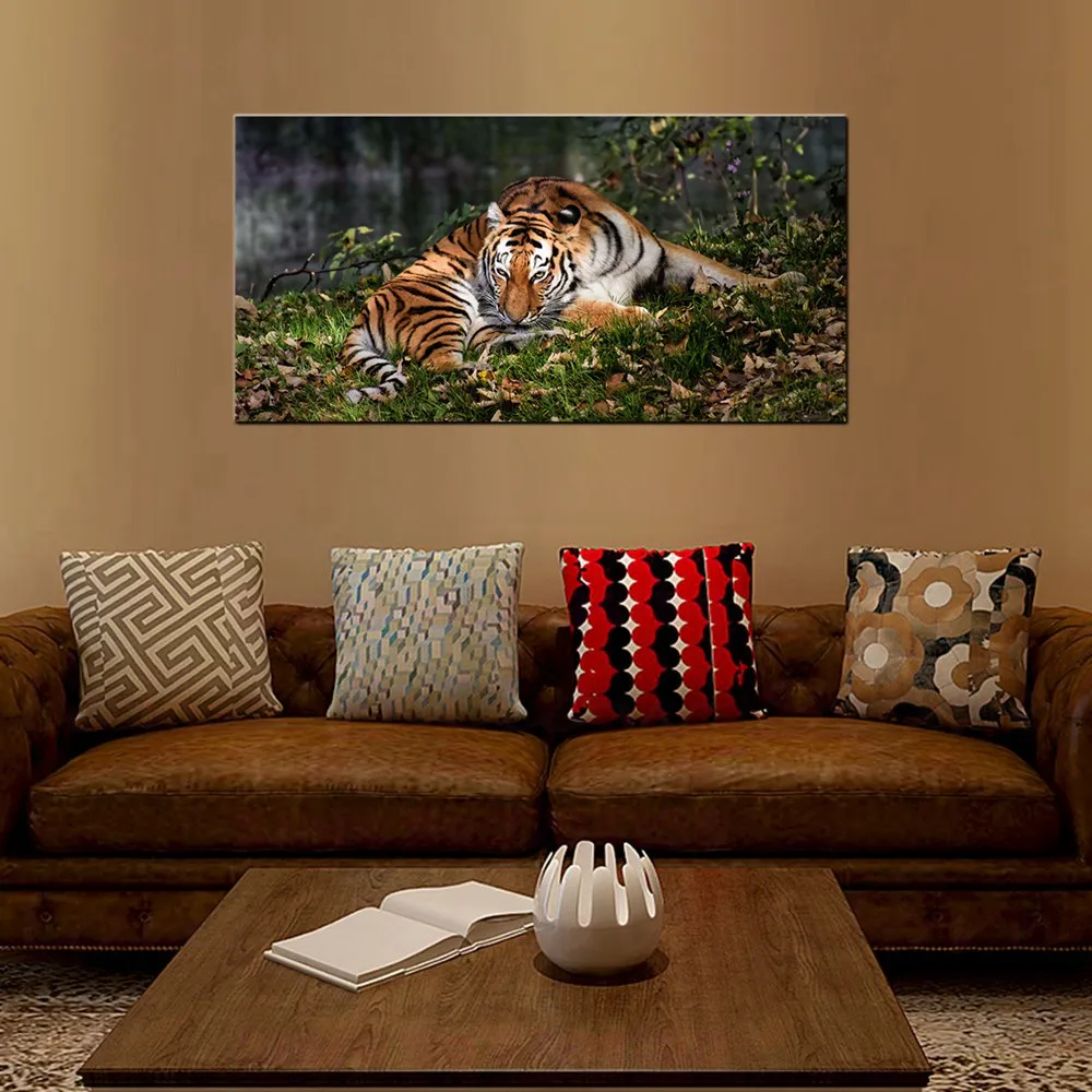 Современного искусства домашние украшения с животными лошадь слон настенные