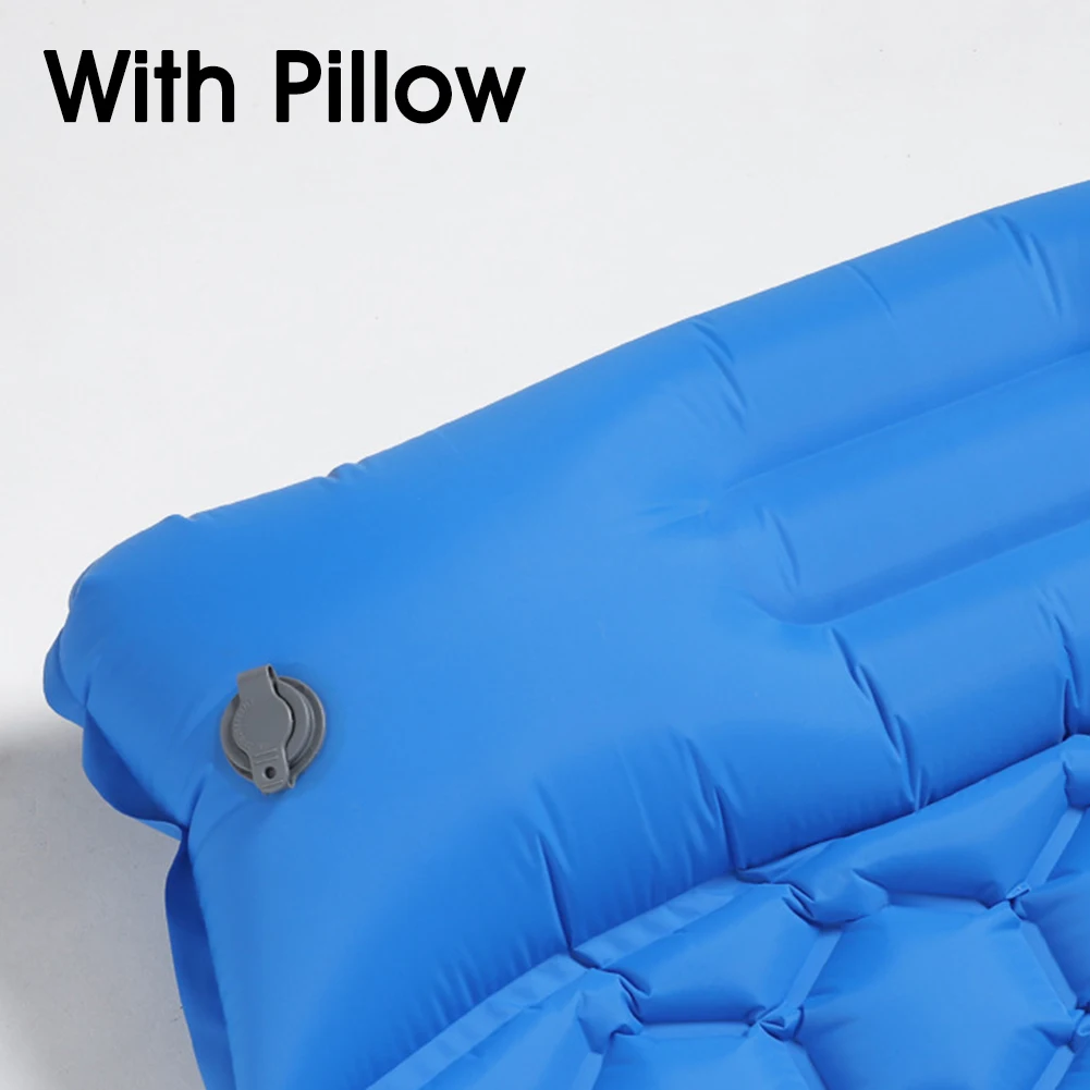 Туристический надувной матрас самонадувной с подушкой для сна туризма походов |