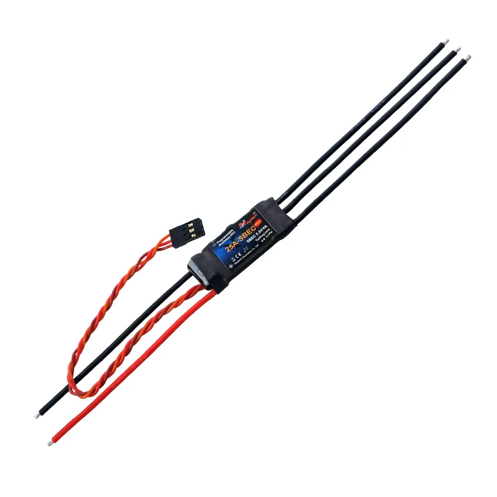 Контроллер двигателя Maytech MT25A-SBEC-FP32 25 А регулятор регулятора оборотов для