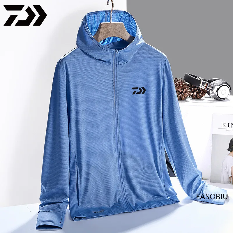 

Daiwa Breathable Men's Fishing Clothing Women Waterproof Fishing Shirts Long Sleeve Fishing Jacket Quick Drying Fishing Clothes