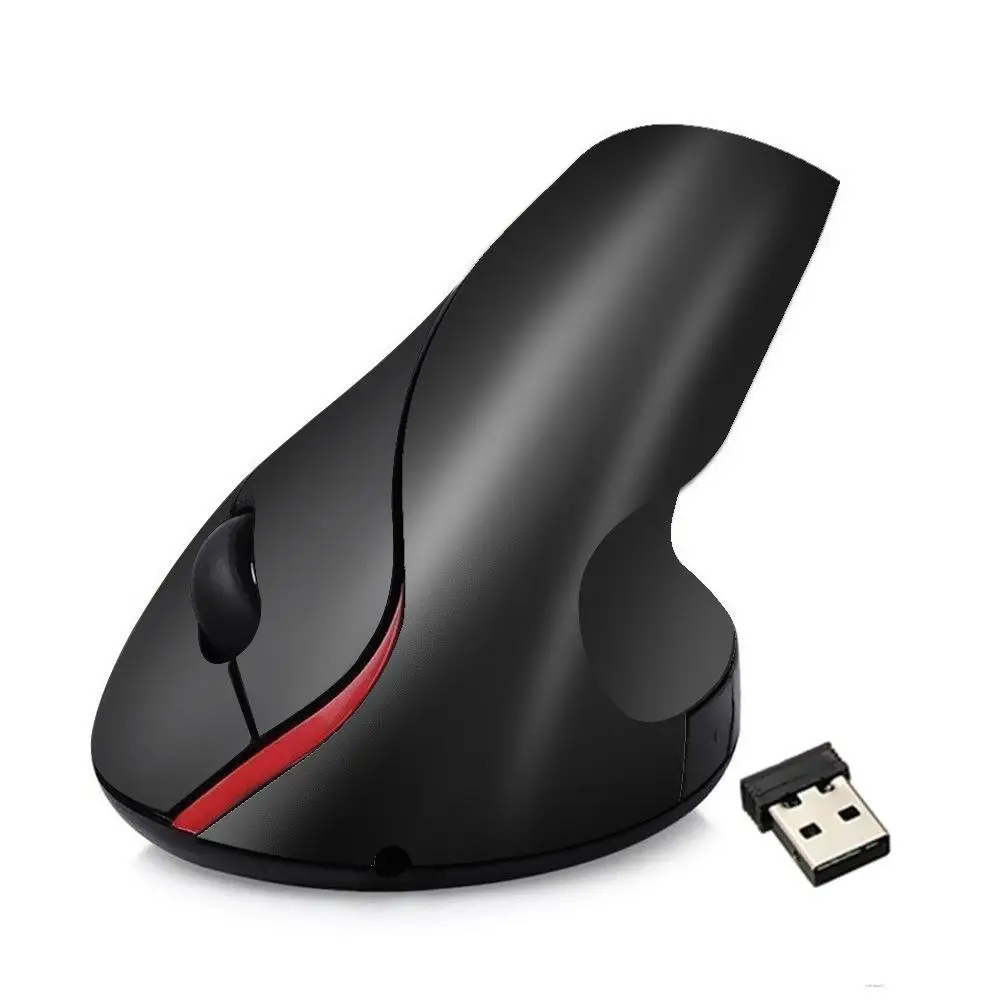 

2.4G Wireless Rechargeable Mouse 2400DPI Energy Saving Vertical Ergonomics Optical Mouse For Home Office Use