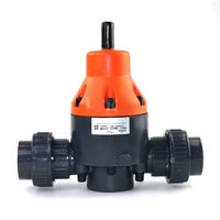 dn50 pvc back pressure valve for dosing metering pump