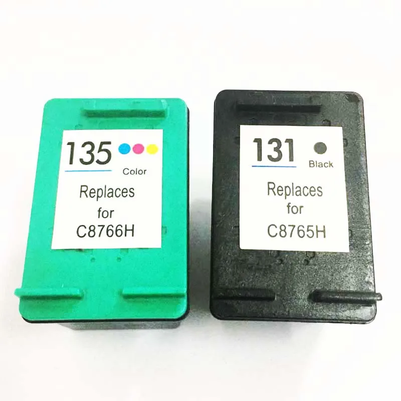 Совместимый чернильный картридж Vilaxh 131 сменный для HP 135 Deskjet 460 5743 5940 Photosmart 2573 2613 PSC