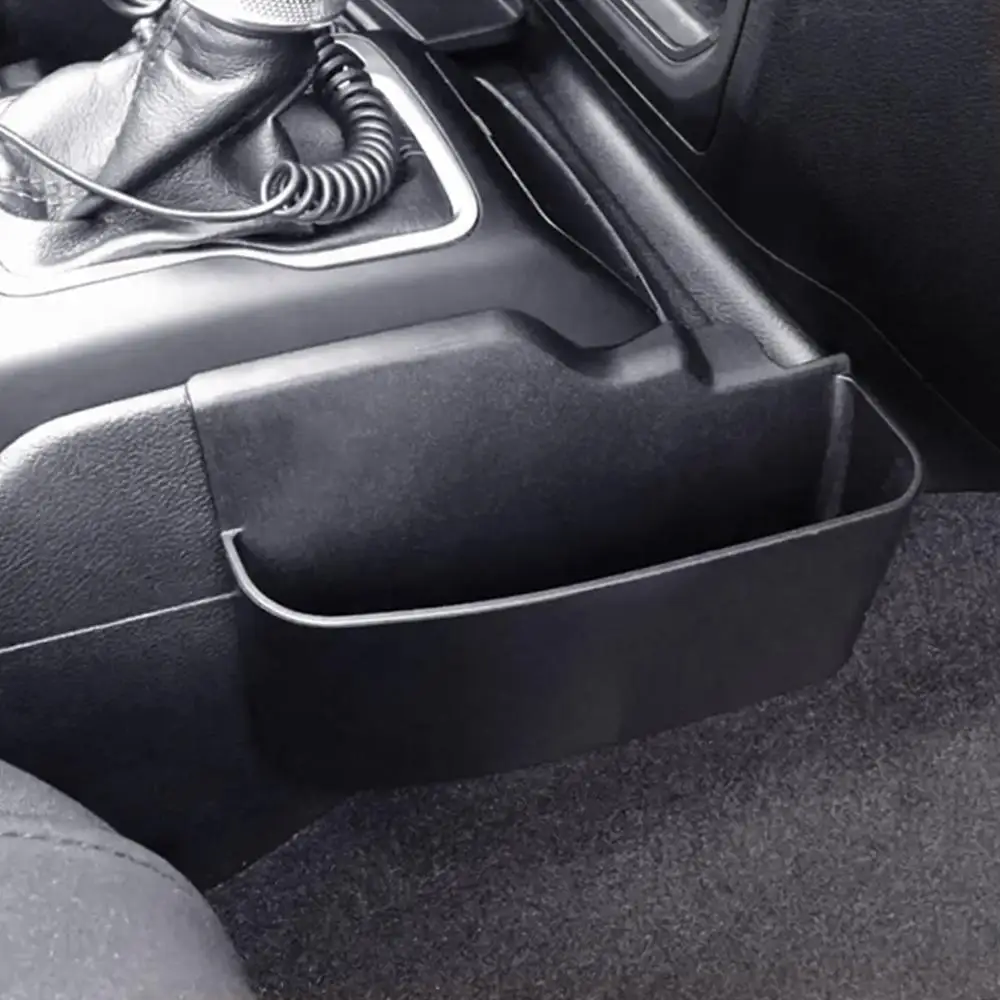 

Gear Shifter Storage Box Console Side Phone Card Holder Manual Tray For Jeep Wrangler JL 18 19 For Gladiator JT 18 19 20
