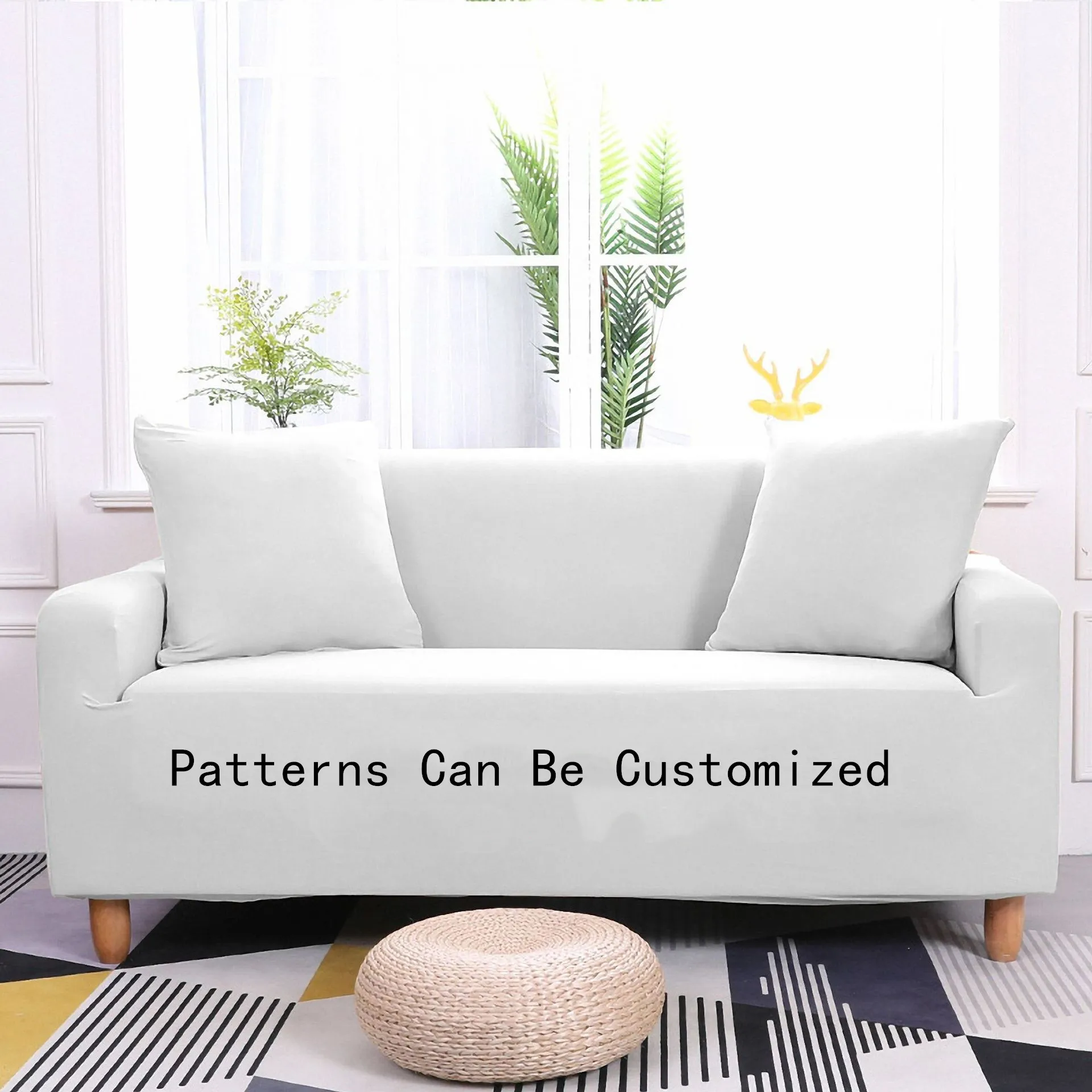 Регулируемые эластичные чехлы для диванов шезлонг гостиной полиэфирные Угловые