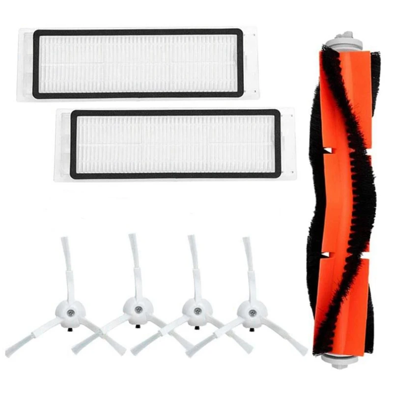 

Replacement Parts Accessories for Roborock-S5 E20 E25 E35 C10 S50 Xiaomi Mi Mijia Vacuum Cleaner Kit, Main Brush Filters