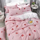 Комплект постельного белья для девочек claroom, пододеяльник, простыня, размер kingqueen, TI51 #