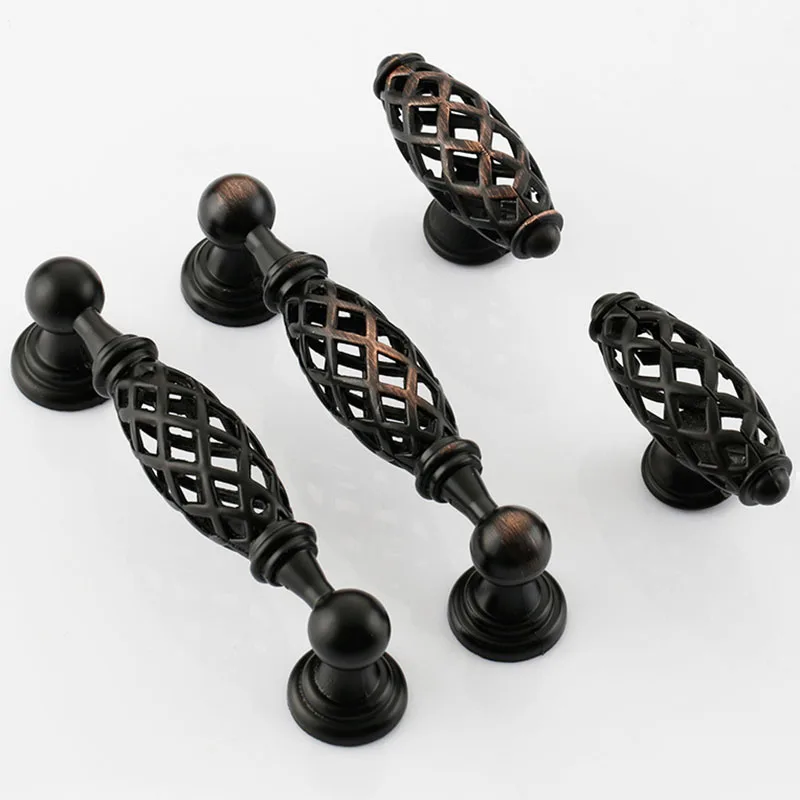 Аксессуары для дома ручка ящика дверная Мебельная винтажный старинный Бронзовый