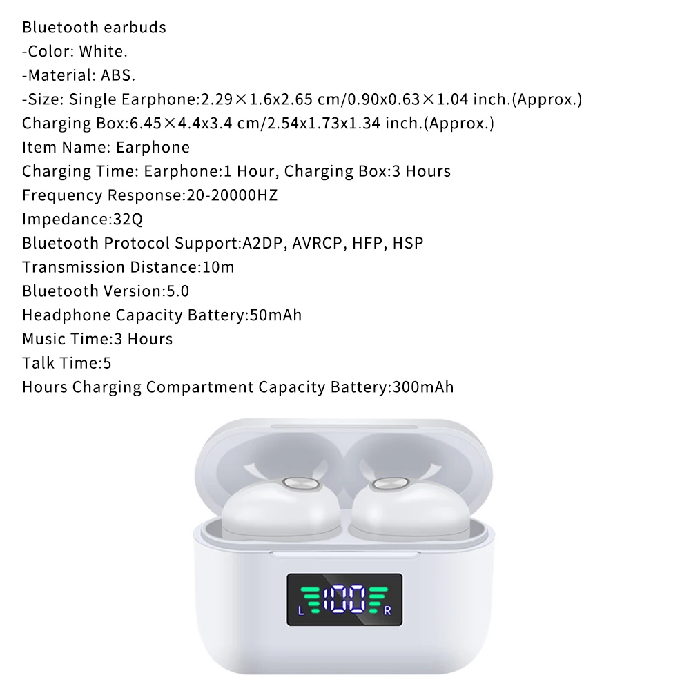 

T29 Wireless Earphones Bluetooth Headphones Fone HiFI Stereo Earbuds Sport Running Headsets HD Call With Mic Noise Reduction