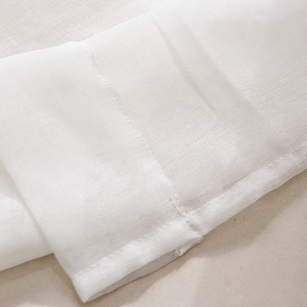 Цветочный принт римская занавеска тюль кофейная для кухни Короткая