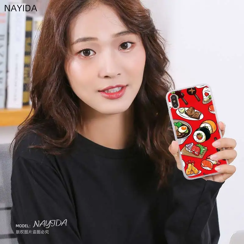 Мягкий силиконовый чехол для Huawei P50 P40 P30 P20 Lite E Pro Plus P Smart Z 2019 2020 с японскими