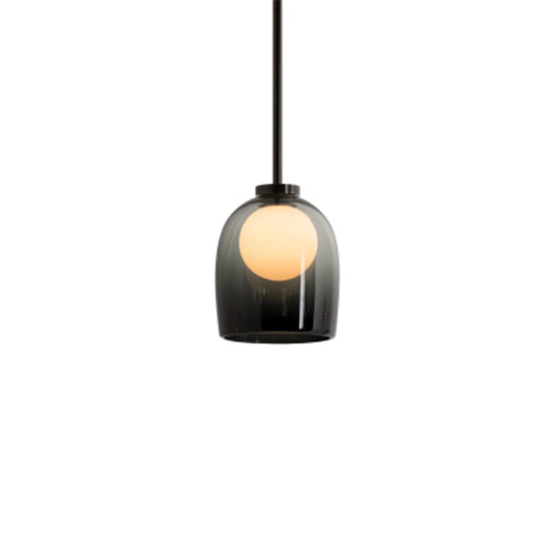 

Post Modern Creative Living Room Small Lamp Glass Small Lamp Art Hotel Bedside Bedroom Study Dining Room Bar LED Bulbs Iron E27