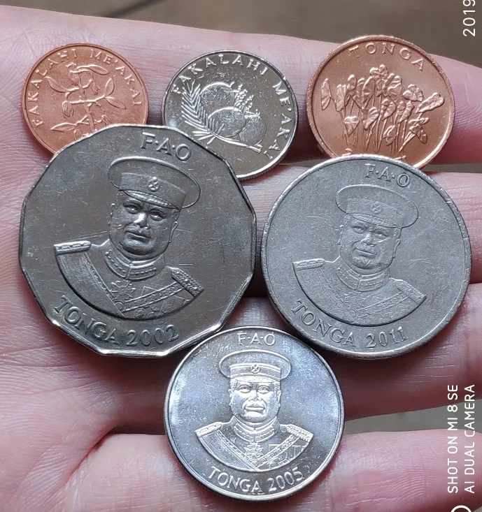 6 шт. в наборе Тонга 100% настоящие комиксы монеты оригинальная коллекция | Дом и сад