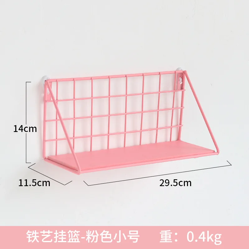 

Wall Mounted Storage Rack Organization For Bedroom Kitchen Home Decor Kid Room DIY Wall Decoration Sundries Tidy Organizer Rack
