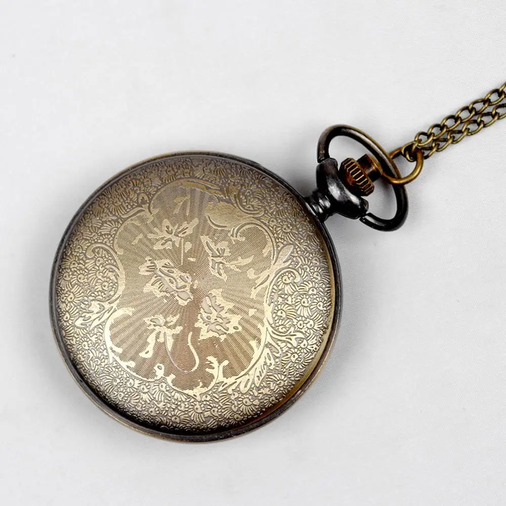 8038 модные наручные часы в стиле ретро с цифрами на удачу|Карманные часы| |