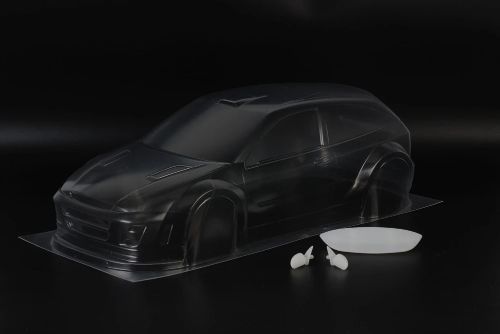 1/10 прозрачный корпус автомобиля на радиоуправлении наклейки и крылья/наборы
