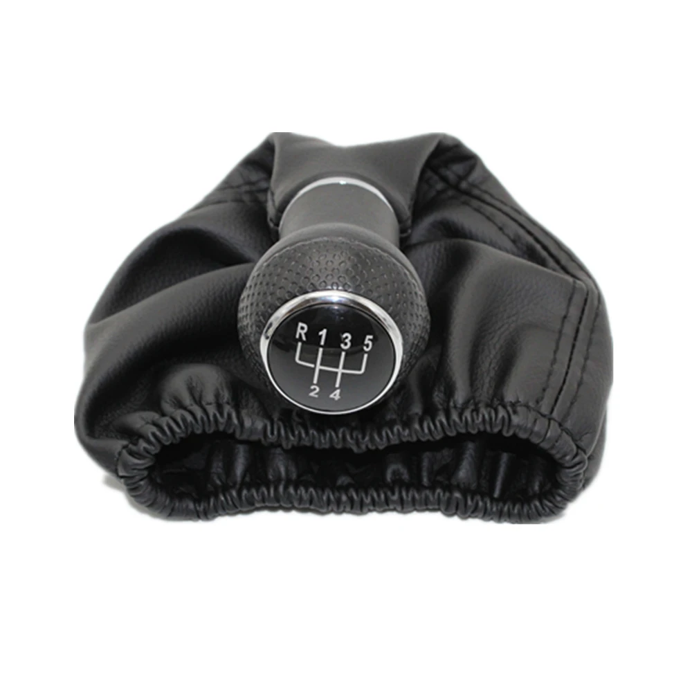 Ручка переключения передач для автомобиля 5 скоростей с кожаными ботинками Seat