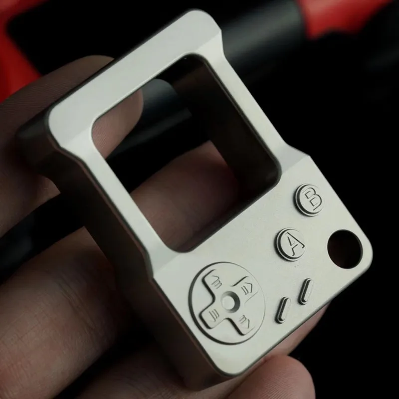 Титановый сплав игровой автомат EDC обороны акриловый для игры| |