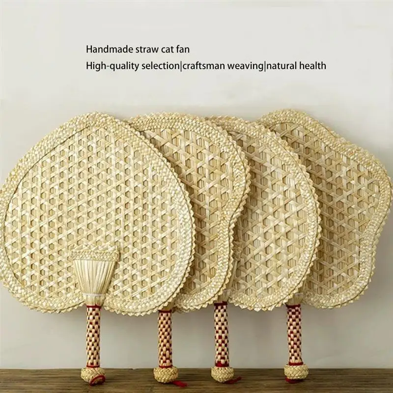 

Веер ручной работы из натурального бамбука в китайском стиле