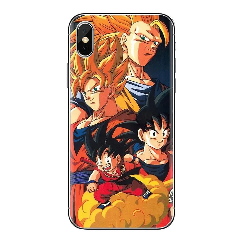 Dragon Ball Z Goku Super Saiyan для Xiaomi Mi3 samsung A10 A30 A40 A50 A60 A70 Galaxy S2 Note 2 большое ядро Prime мягкий