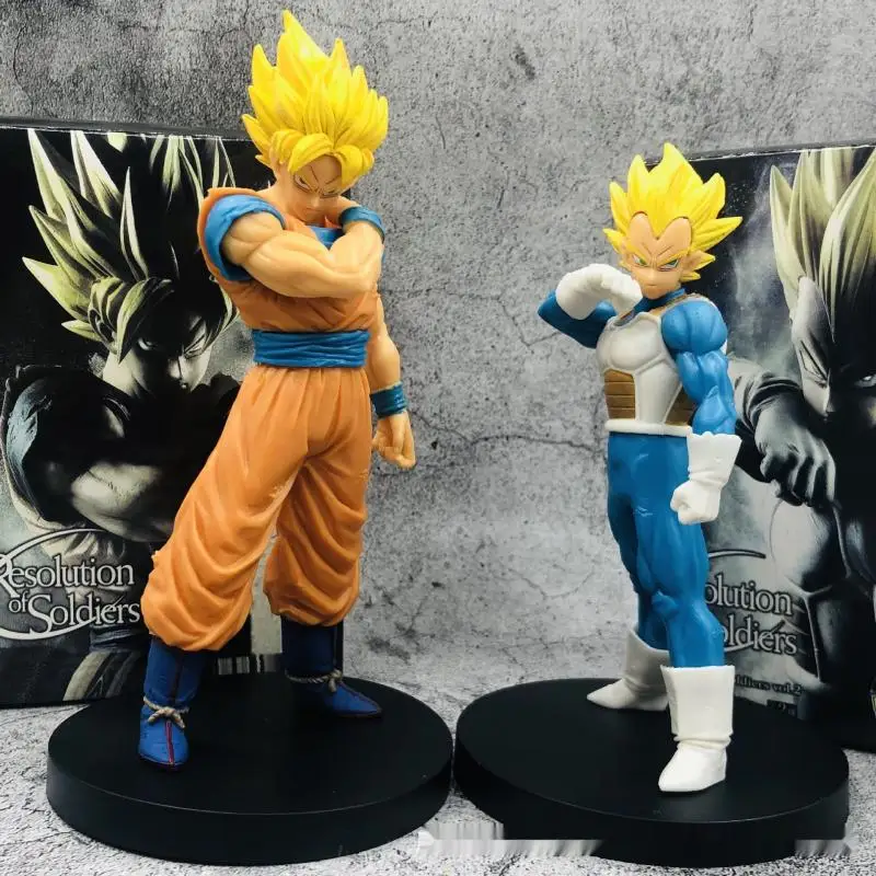 

Dragon Ball Anime Figure Goku Vegeta Action Figures Super Saiyan Anime Figurine Pvc Toys Dolls Collection Models Christmas Gifts